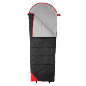 Tapered Sleeping Bag, Minimum Temperature 10oC / 54oF, Product Size 31.5x84 in, Red Color Outdoor Black dog camping Ultraligh